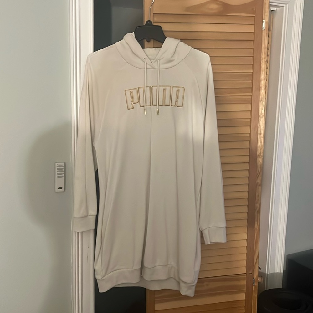 2 puma  women long sleeve dresses size large